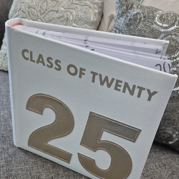 Tym Other - Class of 25 White and Gold Photo Album
